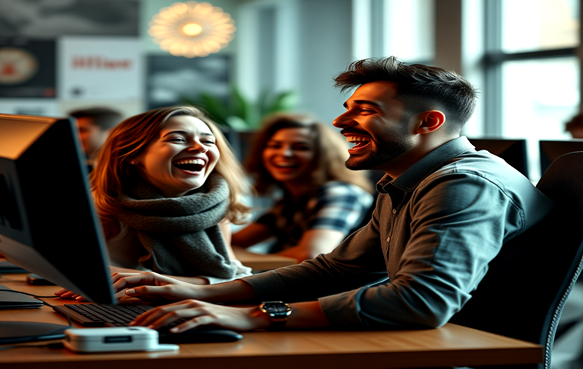 Get a Laugh with Friends